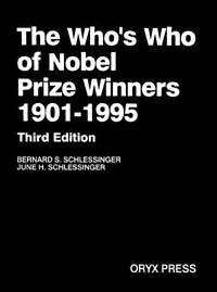 title The Whos Who of Nobel Prize Winners 1901-1995 author - photo 1