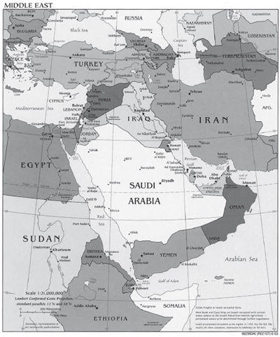 The Middle East Reproduced with permission from the UN Cartographic Section - photo 2