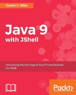 Gaston C. Hillar Java 9 with JShell