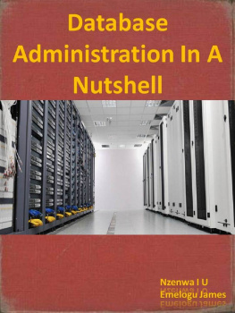 nzenwa I. U - Database Administration In A Nutshel