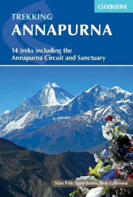 Bob Gibbons Annapurna: 14 treks including the Annapurna Circuit and Sanctuary (Cicerone Guides)