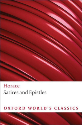 Horace - Satires and Epistles