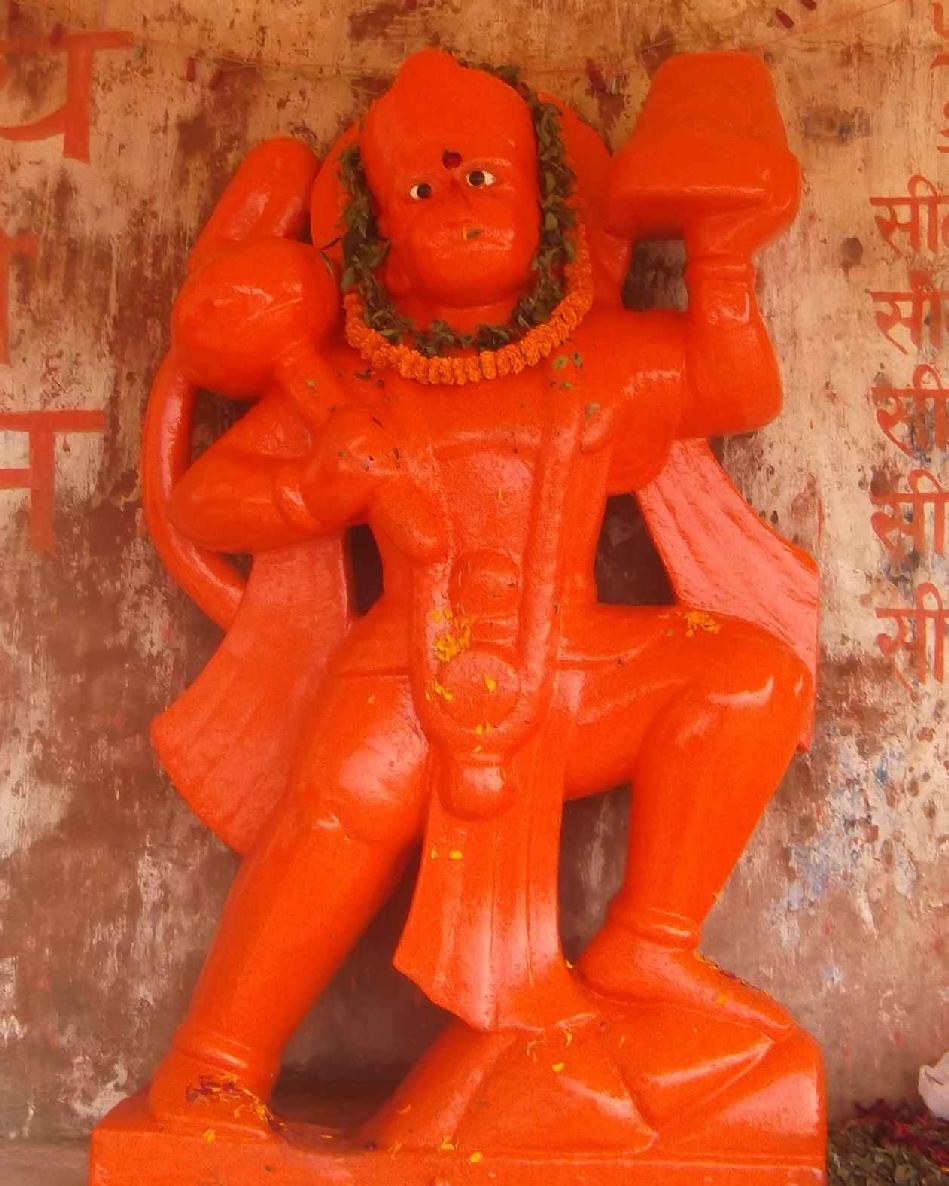 HANUMAN POWER This statue became a familiar sight for me in my time in - photo 2