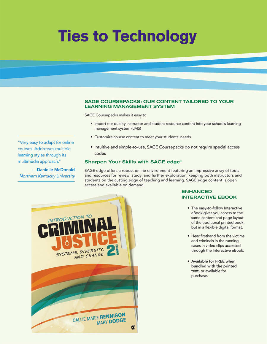 Introduction to Criminal Justice Second Edition From Callie This work is - photo 4