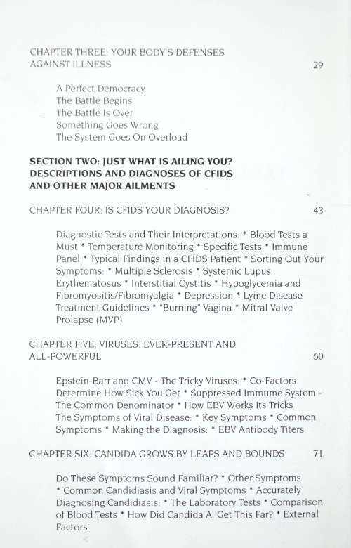 Full of Life How to Achieve and Maintain Peak Immunity Combatting Chronic Fatigue and Other Immune-Suppressed Illnesses in the 90s - photo 6