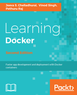 Pethuru Raj - Learning Docker