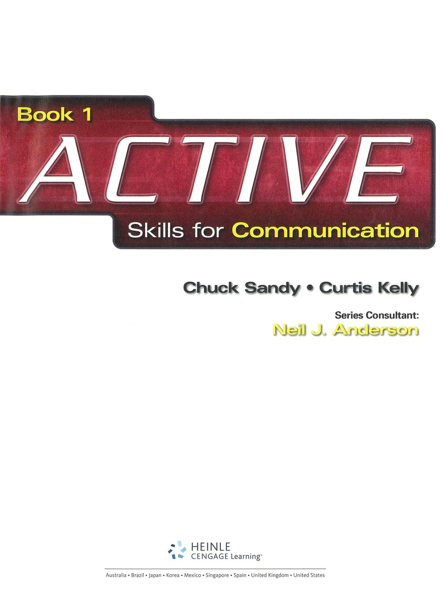 ACTIVE Skills for Communication 1 Student Text - photo 3