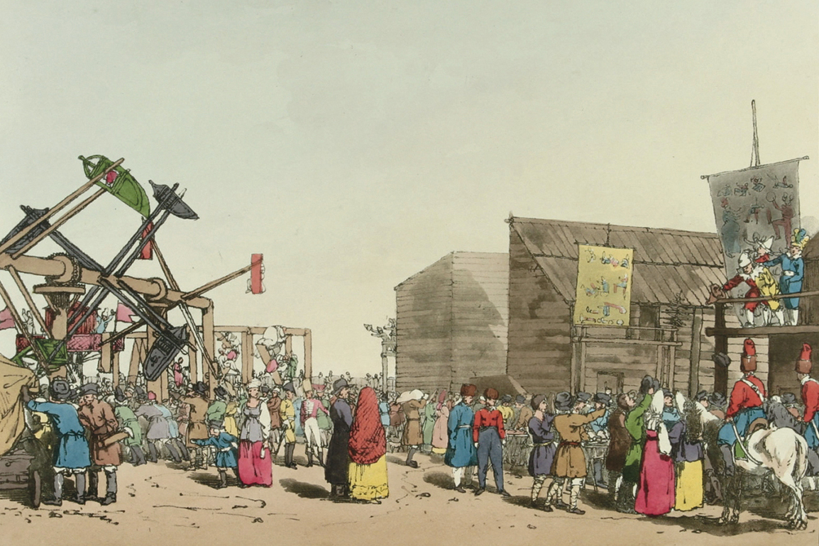 A fair in St Petersburg c 1803 from A Picturesque Representation of the - photo 11