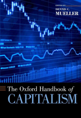 Dennis C. Mueller - The Oxford Handbook of Capitalism