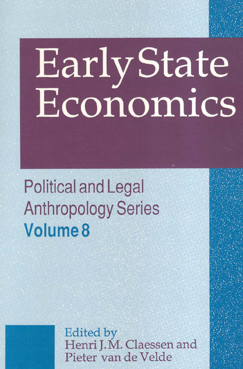 EARLY STATE ECONOMICS Political and Legal Anthropology Series Myron Aronoff - photo 1