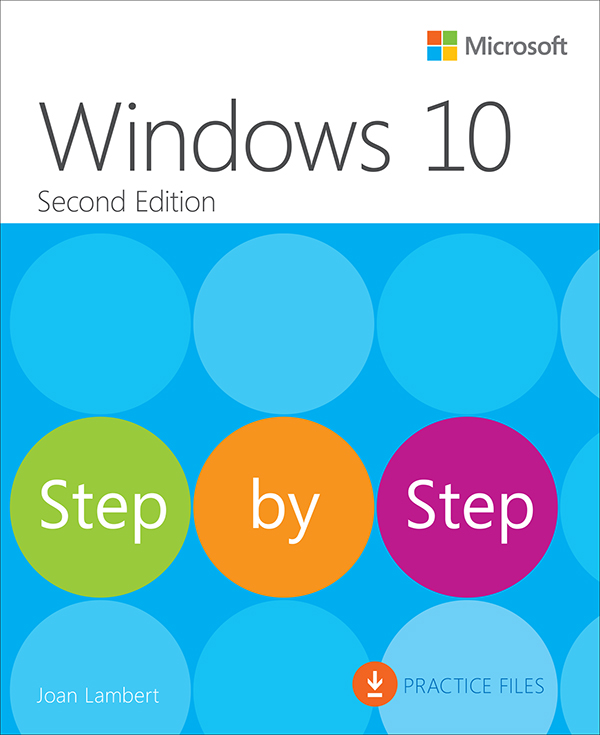 Windows 10 Step by Step Second Edition Joan Lambert Windows 10 Step by - photo 1