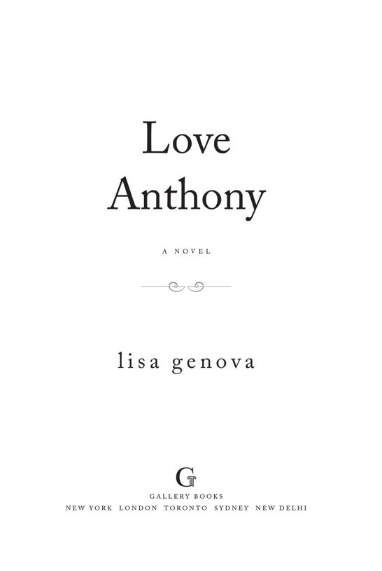 Love Anthony A novel - image 2