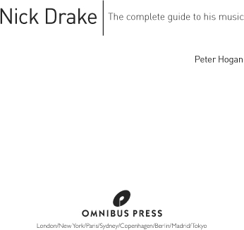 Copyright Omnibus Press This edition Omnibus Press A Division of Music Sales - photo 2