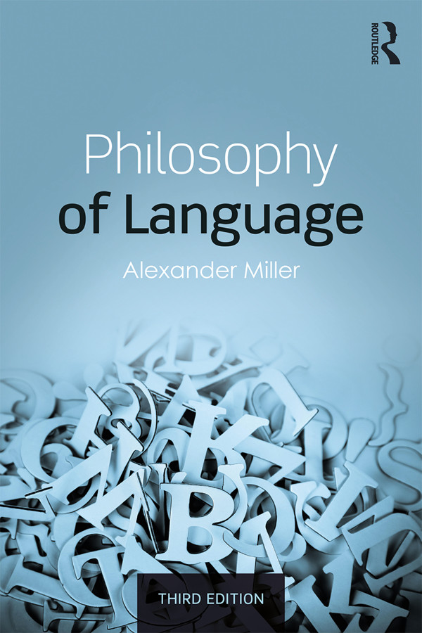 pi Philosophy of Language Philosophy of Language provides a comprehensive - photo 1