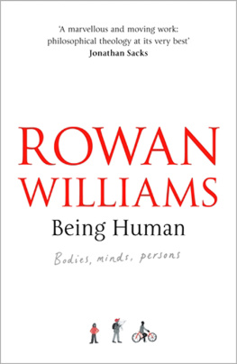 Rowan Williams Being Human