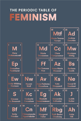 MARISA BATE - The Periodic Table of Feminism