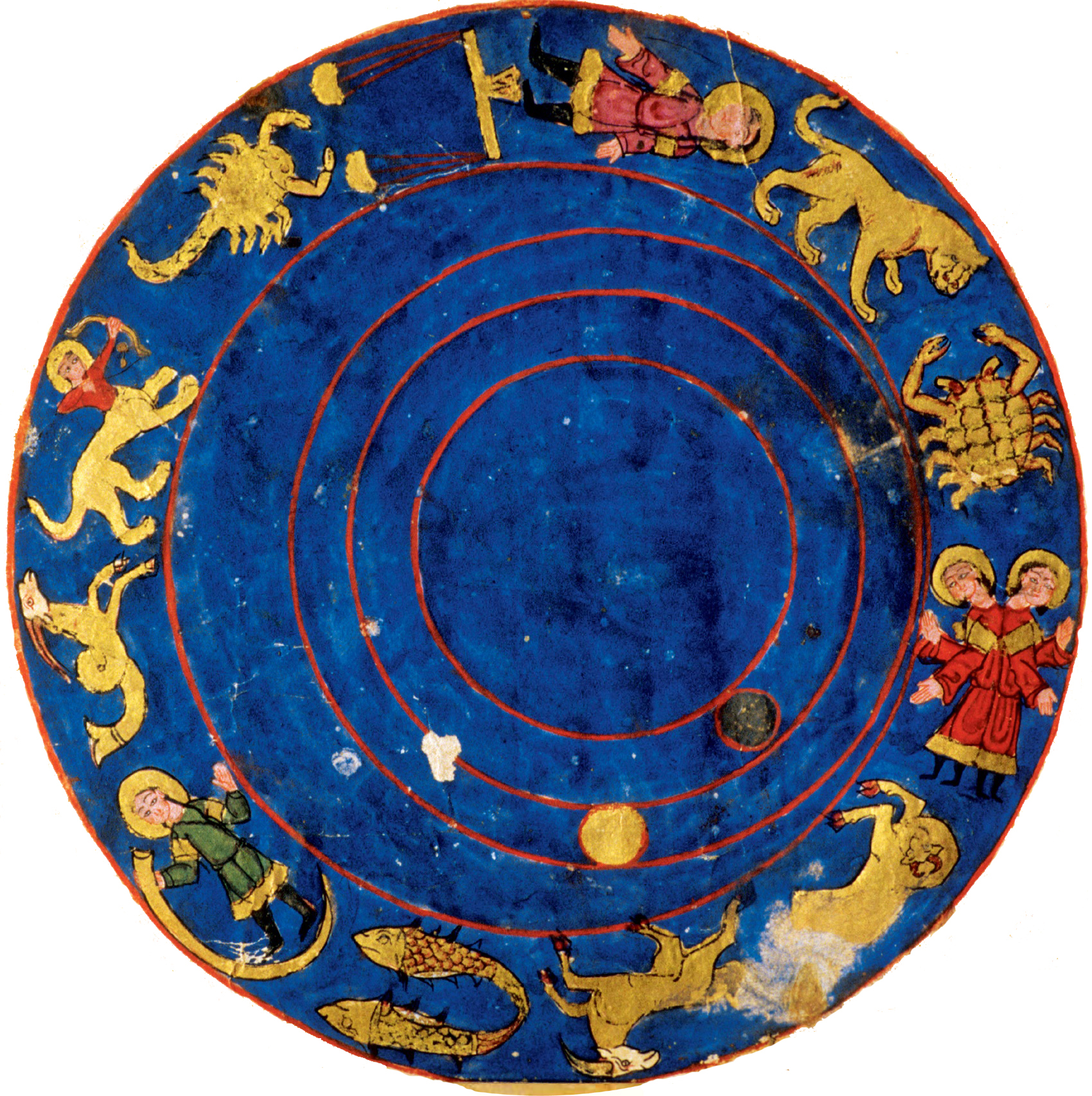 Depiction of the zodiac from a manuscript on automata and water clocks by - photo 1