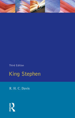 Ralph Henry Carless Davies - King Stephen