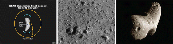 Fig 21 Images of Eros Courtesy of Jet Propulsion Laboratory NASA 2001 - photo 1