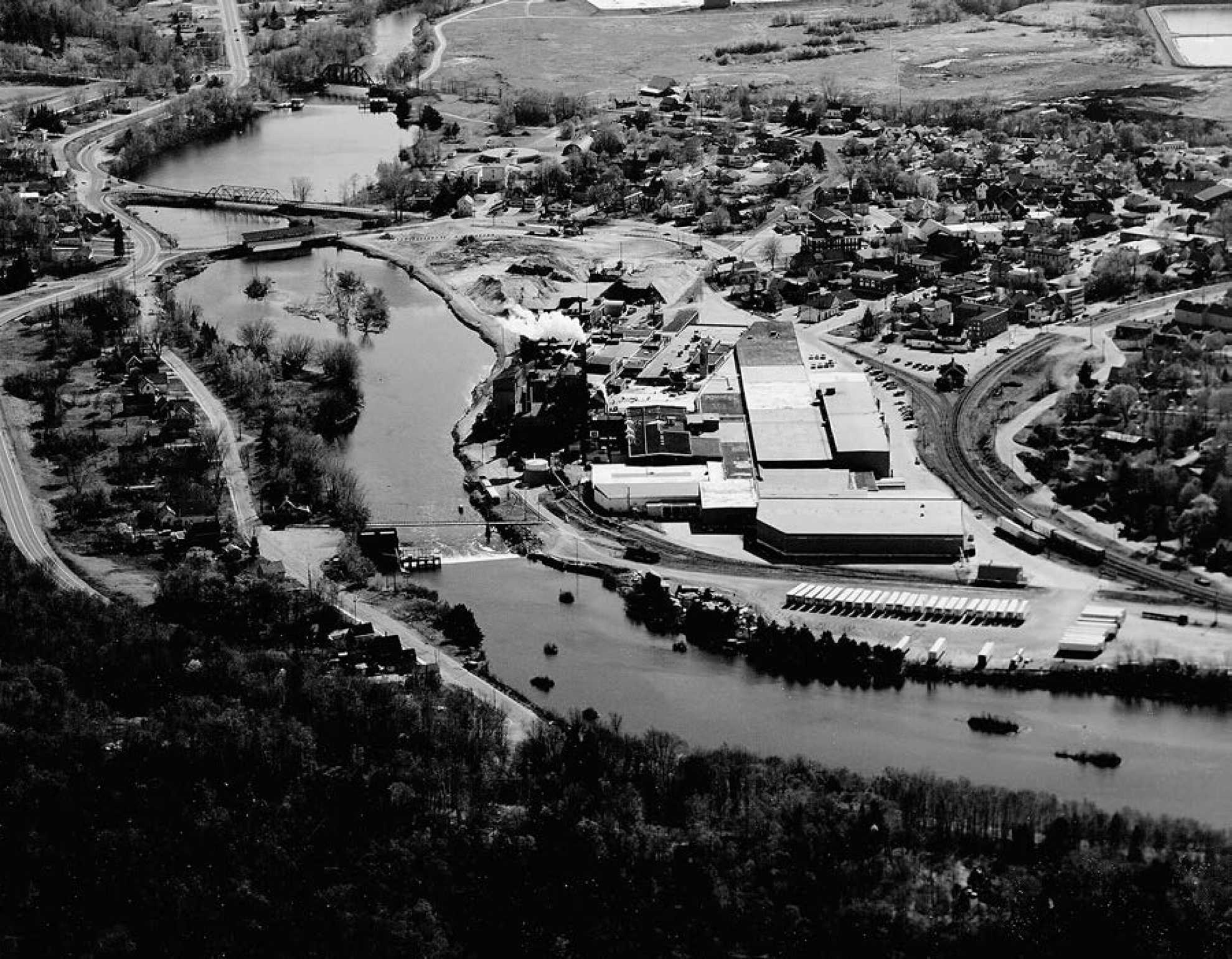 From the air the Groveton Papers mill appeared as a large rectangle that was - photo 7