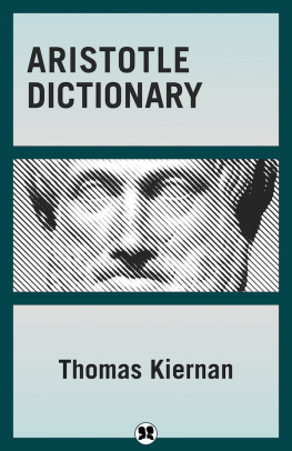 Thomas P. Kiernan Aristotle dictionary