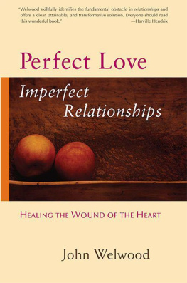 John Welwood Perfect Love, Imperfect Relationships: Healing the Wound of the Heart