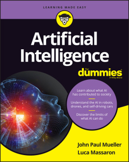John Paul Mueller Artificial Intelligence For Dummies