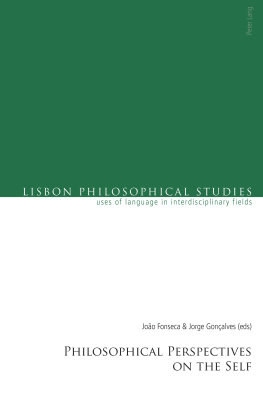 Joao Fonseca - Philosophical Perspectives on the Self