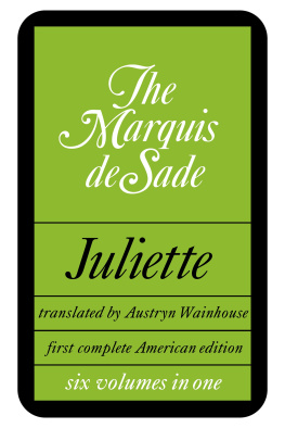 Marquis de Sade Juliette