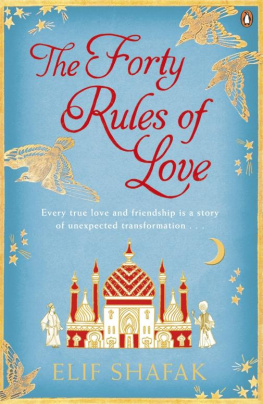 Elif Shafak The Forty Rules of Love: A Novel of Rumi