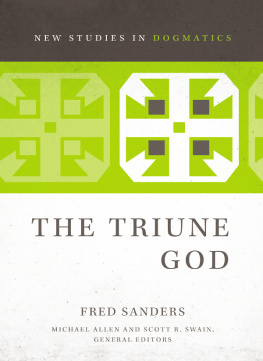 Fred Sanders - The Triune God