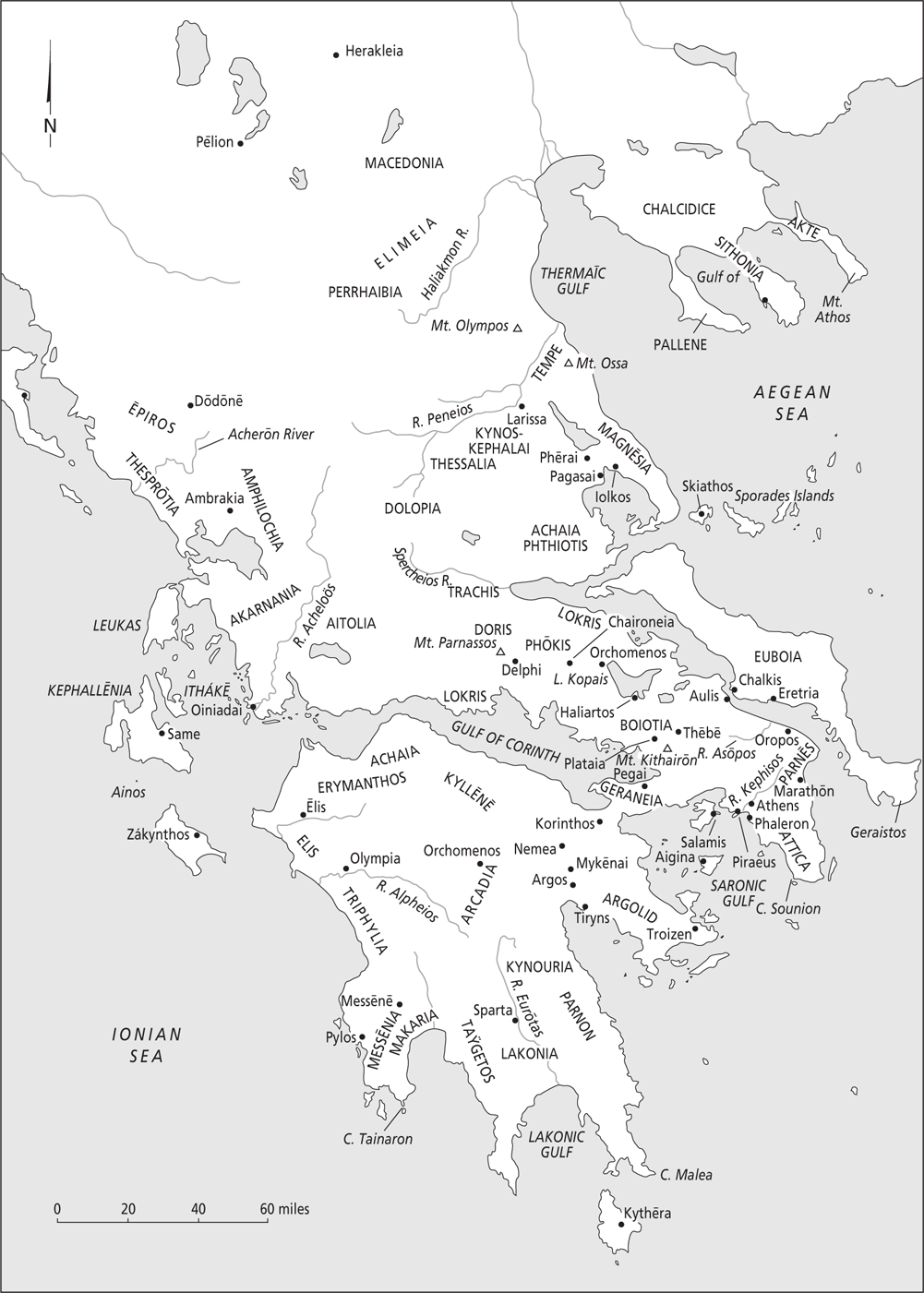 Map 1 Mainland Greece Map 2 Asia Minor and the Eastern Mediterranean - photo 3