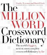 The MILLION WORD Crossword Dictionary Stanley Newman and Daniel Stark - photo 1