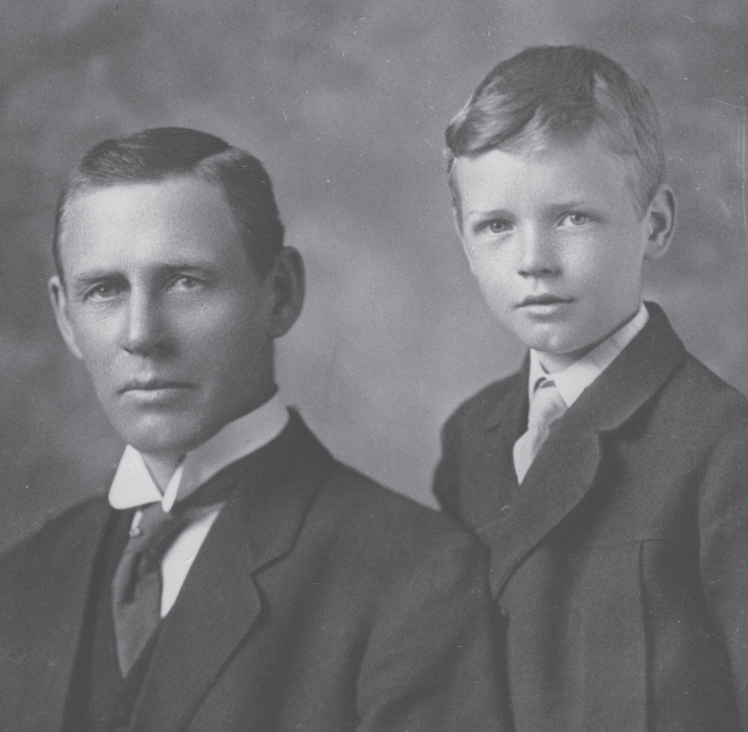 Charles right and his father Evangeline Lindbergh Charles was a crack - photo 3