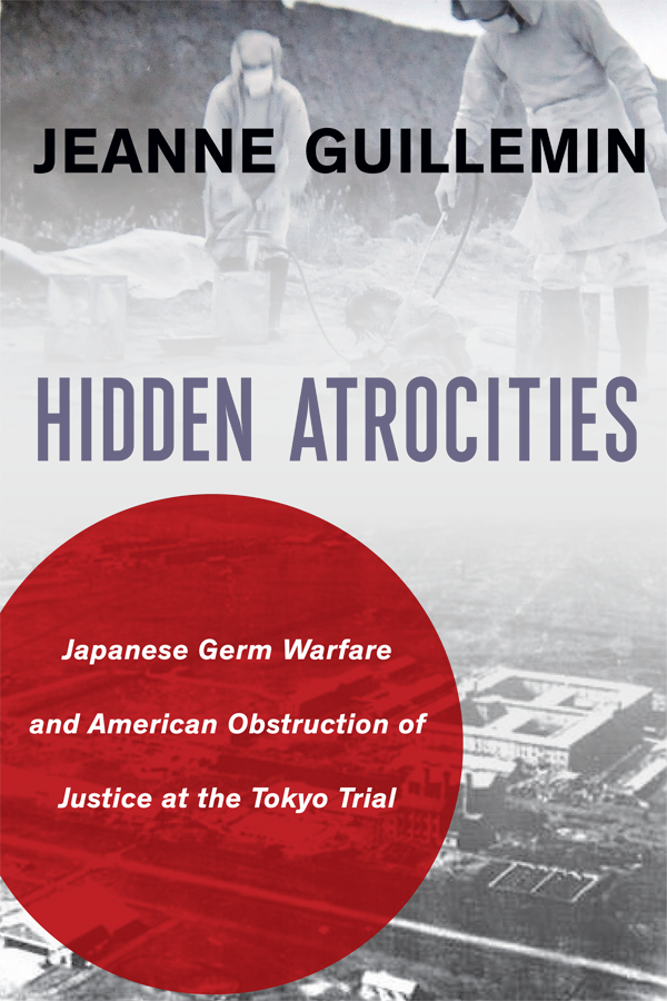 HIDDEN ATROCITIES A Nancy Bernkopf Tucker and Warren I Cohen Book on - photo 1