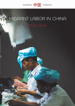 Pun Ngai - Migrant Labor in China