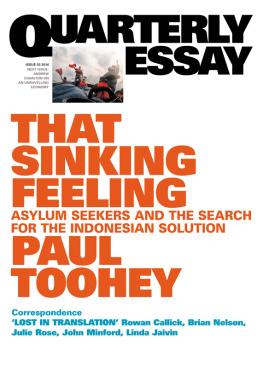 Paul Toohey - Quarterly Essay 53: That Sinking Feeling