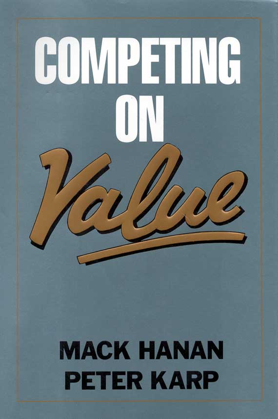 title Competing On Value author Hanan Mack Karp Peter - photo 1