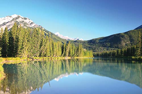 the Bow River near the town of Banff An annual Discovery Pass good for entry - photo 13