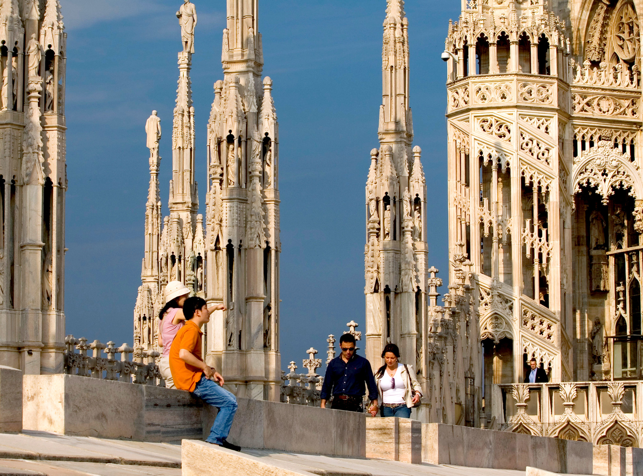 Milans Duomo affords magnificent city views from its Gothic-spired rooftop - photo 11