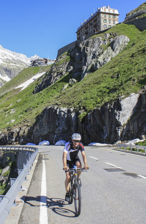 The old Belvdre hotel is high on the Furkapass Stage 1 INTRODUCTION - photo 6