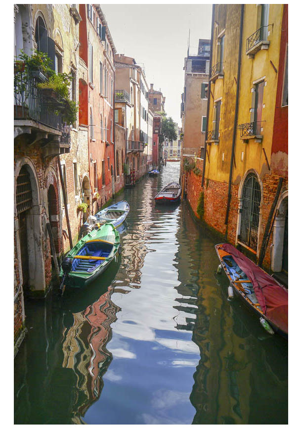 The colourful canals of Venice at journeys end Stage 30 ROUTE SUMMARY TABLE - photo 8