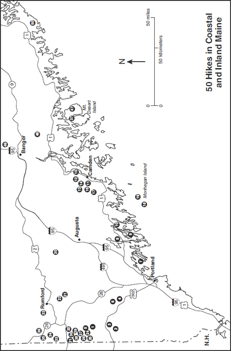 Introduction Welcome to this updated guide to the finest hiking in Maine 50 - photo 6