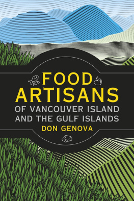 Don Genova Food Artisans of Vancouver Island and the Gulf Islands