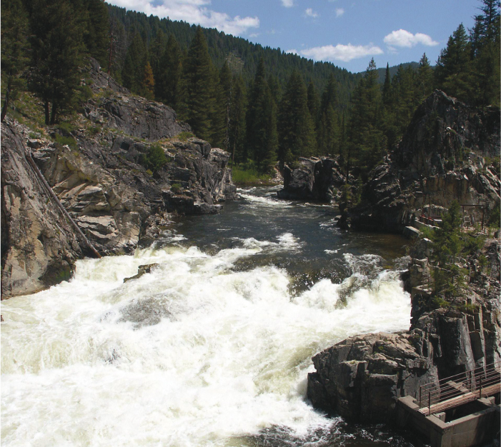 Dagger Falls Central Wilderness Areas Idaho Drift Creek Falls The - photo 28