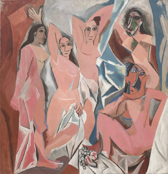 Oil on canvas 96 x 92 in 2439 x 2337 cm In 1907 Les Demoiselles - photo 4