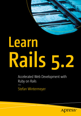 Wintermeyer - Learn Rails 5.2: Accelerated Web Development with Ruby on Rails