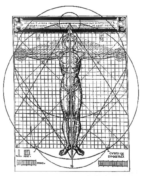 Vitruviuss canon with Flower of Life sacred geometries Preface Only one - photo 6