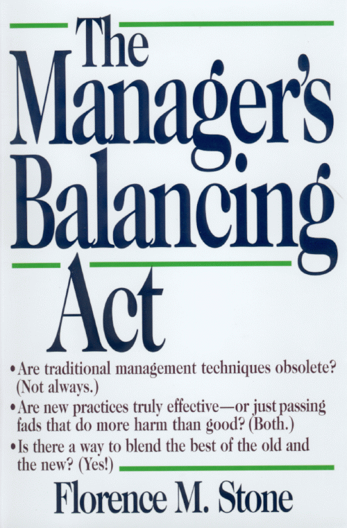 The Managers Balancing Act title The Managers Balancing Act - photo 1