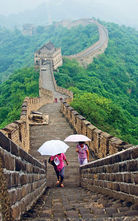 Part of the wall at Mutianyu northeast of Beijing TIM MAKINS GETTY IMAGES - photo 7